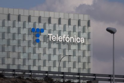 Fachada de la sede de Telefónica, a 7 de noviembre de 2024, en Madrid (España). 
Eduardo Parra / Europa Press.
07 NOVIEMBRE 2024