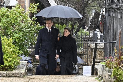 Sus Majestades los Reyes, Don Felipe de Borbón y Doña Letizia Ortiz, en una imagen de archivo.