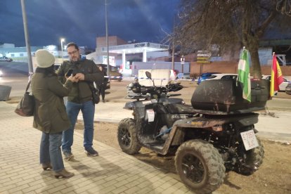 Gonzalo Sánchez, una de las personas que acudió a socorrer tras el accidente ferroviario.