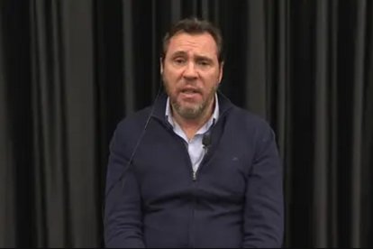 El ministro Óscar Puente, en una entrevista.