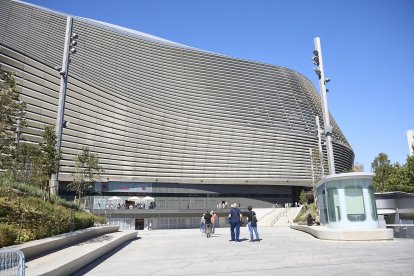 Estadio Santiago Bernabeu.