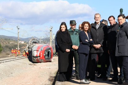La imagen institucional del lugar del accidente de Adamuz