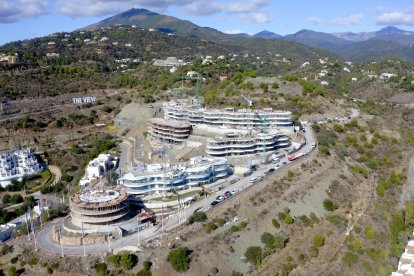 Apartamentos de lujo en construcción en España. 
REMITIDA / HANDOUT por BARRAY FILMS
02/12/2021