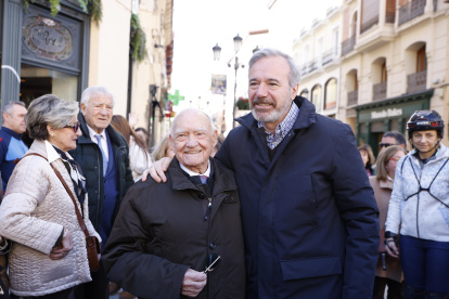 Jorge Azcón, en su jornada de reflexión