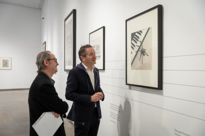 Nicolás Bugeda y Chema Madoz en el Centre del Carme