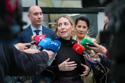 María Guardiola , presidenta en funciones de la Junta de Extremadura