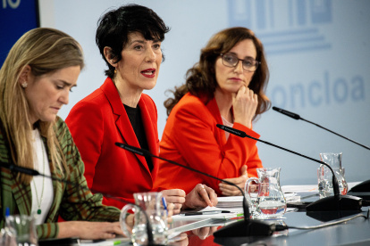 La portavoz del Gobierno, Elma Saiz