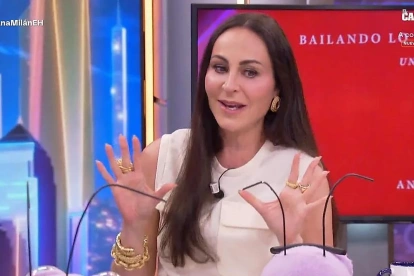 Ana Milán en "El Hormiguero".