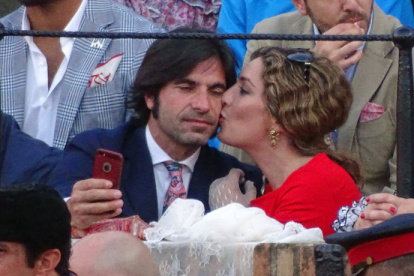 Javier Conde y Estrella Morente en una imagen de archivo.