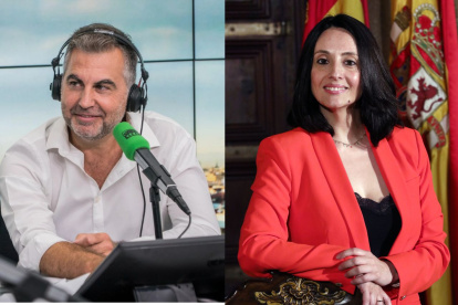 Carlos Alsina y Rebeca Torró