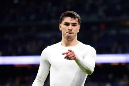 Brahim Diaz pelea por un lugar en el once de Arbeloa