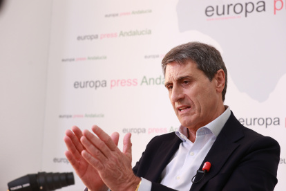 El delegado del Gobierno en Andalucía, Pedro Fernández, en una entrevista concedida a Europa Press.

ROCÍO RUZ/EUROPA PRESS
19/2/2026