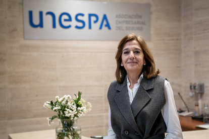 La presidenta de UNESPA, Mirenchu del Valle Schaan.
A. Pérez Meca / Europa Press
02 FEBRERO 2024