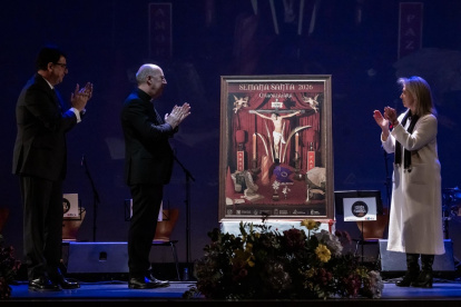 Presentación del Cartel de la Semana Santa de Guadalajara

REMITIDA / HANDOUT por AY GUADALAJARA
Fotografía remitida a medios de comunicación exclusivamente para ilustrar la noticia a la que hace referencia la imagen, y citando la procedencia de la imagen en la firma
21/2/2026