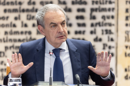 El expresidente del Gobierno José Luis Rodríguez Zapatero comparece ante la Comisión de Investigación sobre el ‘caso Koldo’, en el Senado, a 2 de marzo de 2026