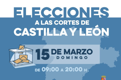 Cartel elecciones Castilla y León
