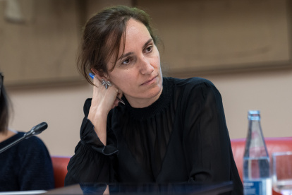 La ministra de Sanidad, Mónica García