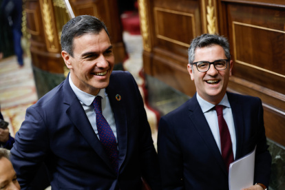 Pedro Sánchez y Felix Bolaños