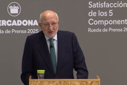 Rueda de prensa de presentación de resultados de Mercadona