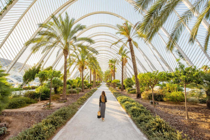 El Umbracle de la Ciudad de las Artes y las Ciencias, uno de los espacios más fotografiados.