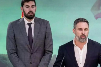 José Ángel Antelo y Santiago Abascal