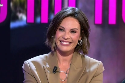 Jessica Bueno en "El Tiempo Justo" de Telecinco.