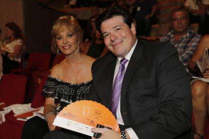 Silvia Tortosa y Carlos Cánovas en 2015.