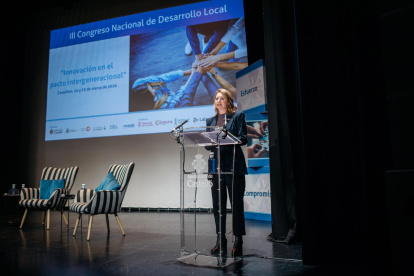 La alcaldesa de Castellón, Begoña Carrasco, interviene en el III Congreso de Desarrollo Local