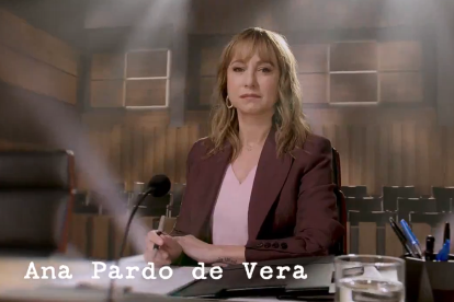 Ana Pardo de Vera en el vídeo promocional de RTVE