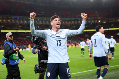 Federico Valverde traslada su dulce momento con la Selección de Uruguay. (Photo by Julian Finney/Getty Images)