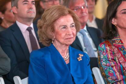 Doña Sofía de España asiste al 'Florida, Cuba y el Caribe en la Revolución Americana".