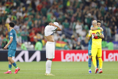 GUADALUPE, MEXICO - MARCH 31: <<enter caption here>> at Estadio Monterrey on March 31, 2026 in Guadalupe, Mexico. (Photo by Rodrigo Oropeza/Getty Images)