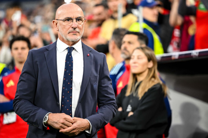 Luis De la Fuente, seleccionador nacional español.