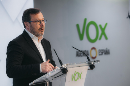 Portavoz nacional de Vox, José Antonio Fúster