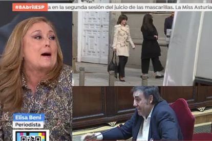 Elisa Beni en Espejo Público