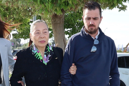 Junko acude al juzgado por el deshaucio de la casa de Bernardo Pantoja