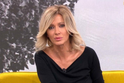 Susanna Griso ha sufrido un duro golpe con uno de sus perritos.