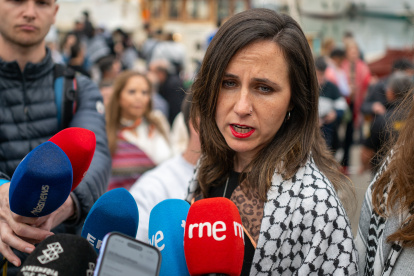 La secretaria general de Podemos, Ione Belarra
