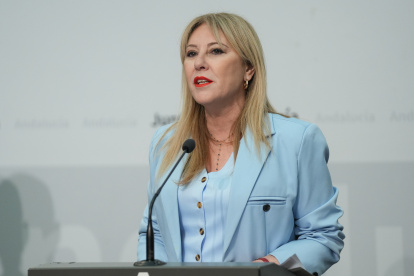 La consejera de Economía y portavoz del Gobierno andaluz, Carolina España.