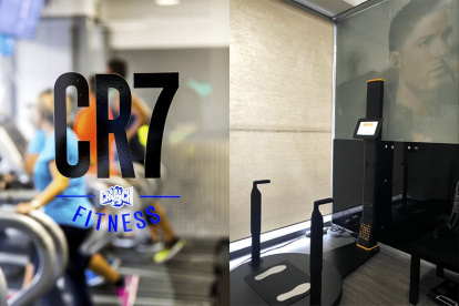 La presentación de CR7 Fitness en Madrid
