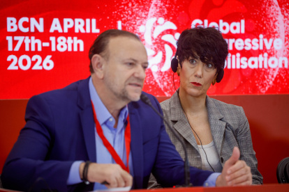 La ministra de Seguridad Social, Elma Saiz