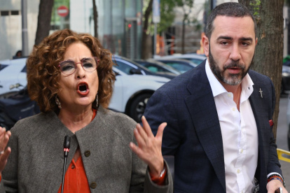 María Jesús Montero y Víctor de Aldama