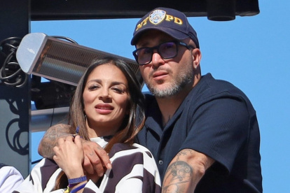Kiko Rivera y Lola García en Sevilla.