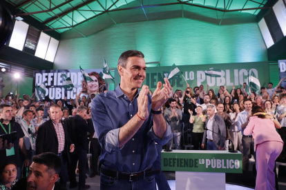 El presidente del Gobierno, Pedro Sánchez, en Córdoba