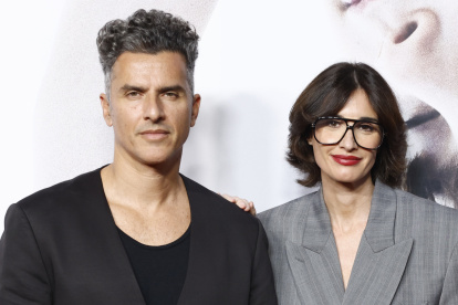 Orson Salazar y Paz Vega en una foto de octubre de 2024.