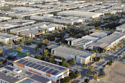 Vista de Elche Parque Empresarial, referente de innovación en la ciudad.