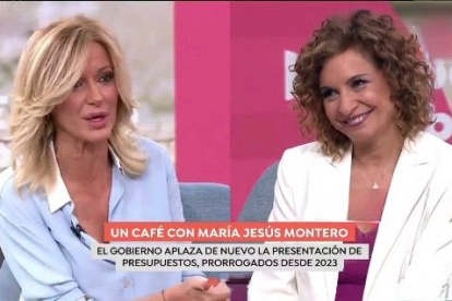 Susana Griso y María Jesús Montero