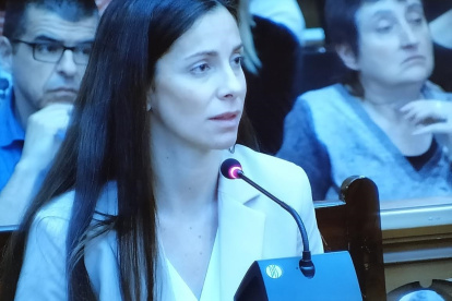 Rosa Peral durante el juicio.