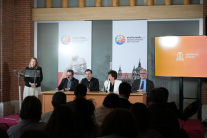 Rueda de prensa de la Archidiócesis de Madrid: presentación oficial del viaje del Papa