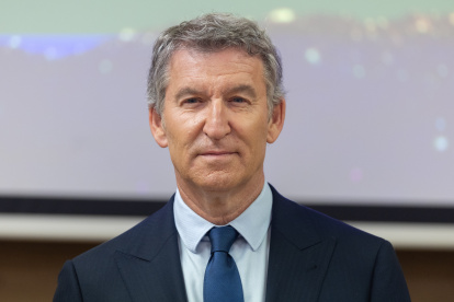 El presidente del PP, Alberto Núñez Feijóo.